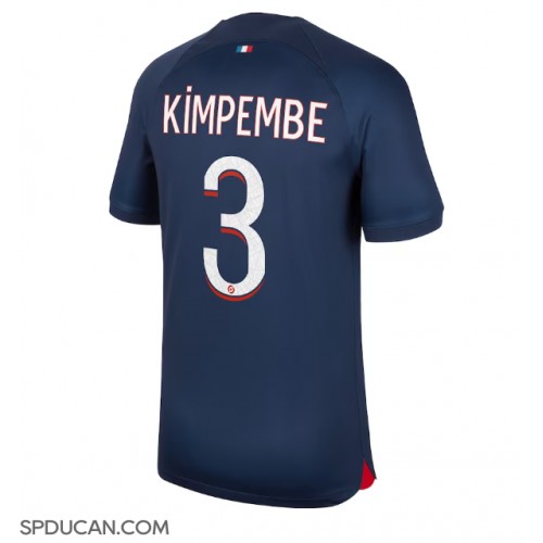 Muški Nogometni Dres Paris Saint-Germain Presnel Kimpembe #3 Domaci 2023-24 Kratak Rukav